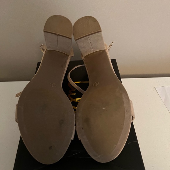 Lulu’s Taylor Natural Suede Ankle Strap Heels - Picture 2 of 5